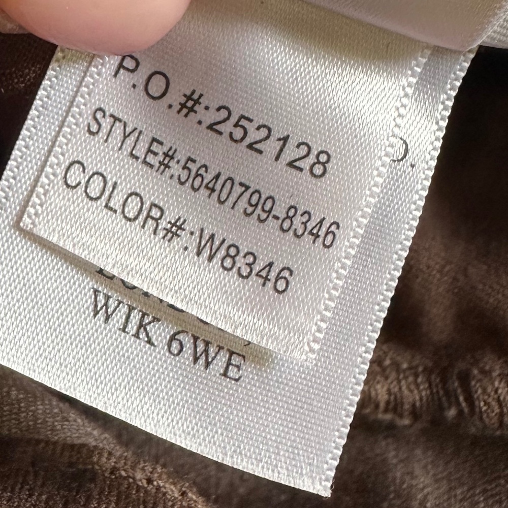 PAIGE Claudine in Bronze Shimmer Luxe Coating - Picture 10 of 14